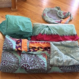 Xhilaration Bedding Target Eclectic Bohemian Queen Bed Set